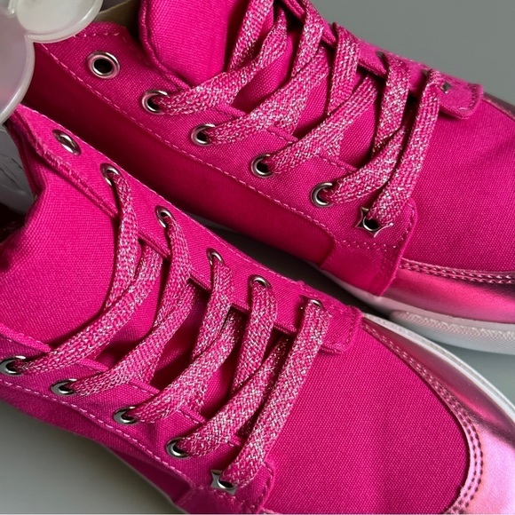 Gymboree Cosmic Club Pink High Tops Sneakers  Little Girls Size 3 Brand … - Picture 4 of 12